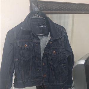 Denim gap jacket
